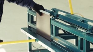 Изготовление деталей на листогибе ЛГС-26. Ендова, снегозадержатель, откос (часть 3_3)