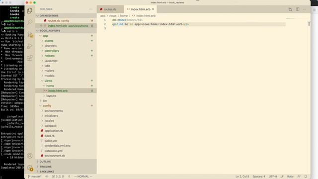 Learn With Me: Ruby on Rails + React! Development Environment Setup смотреть онлайн