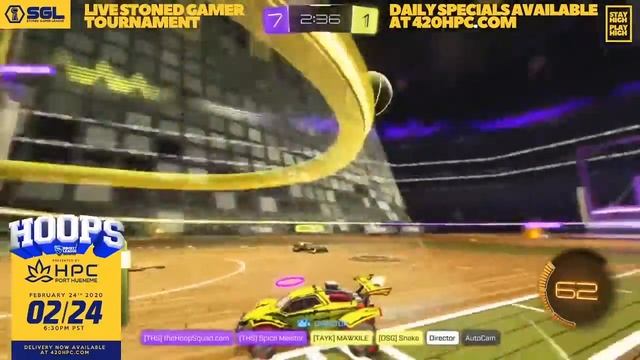 (Semi-Finals) STONED GAMER Rocket League HOOPS Tournament - The Hoop Squad vs SIMS - Game1 смотреть онлайн