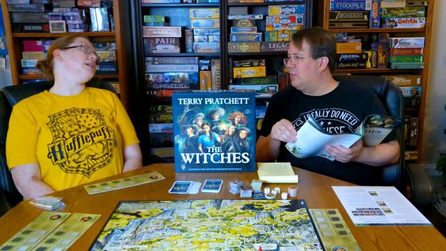The Witches (Terry Pratchett's Discworld) Board Game Review смотреть онлайн