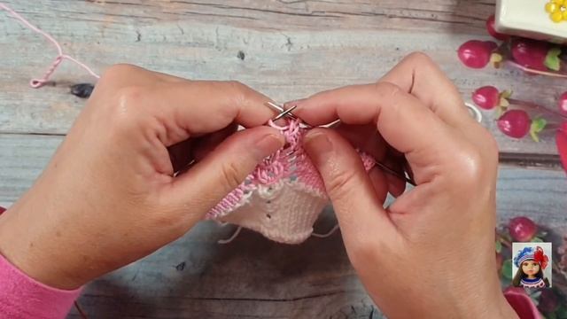 Комплект Розовые Розы* Ботиночки с носочками* Мастеркласс* смотреть онлайн