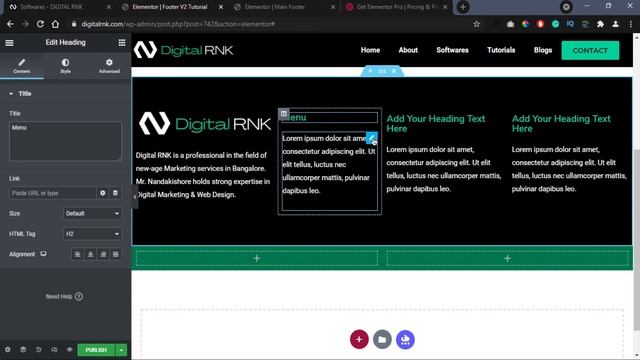 How to Make a Responsive Footer with Elementor Pro in WordPress смотреть онлайн
