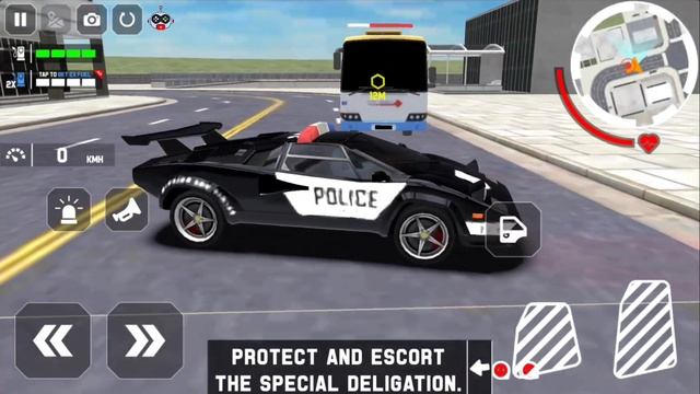 City American Police Officer Supercar Chasing Stolen Cars Simulator - Android Gameplay. смотреть онлайн