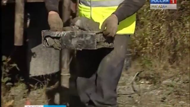 В магаданском микрорайоне Солнечный начались геологические изыскания перед строительством огромного смотреть онлайн