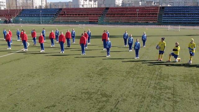 Съёмка с дрона эстафеты в Ульяновске 2022 год. смотреть онлайн