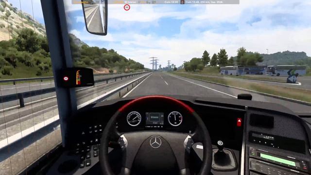 MERCEDES BENZ TRAVEGO 16 SHD // İSTANBUL SAKARYA // EURO TRUCKSIMULATOR 2 смотреть онлайн