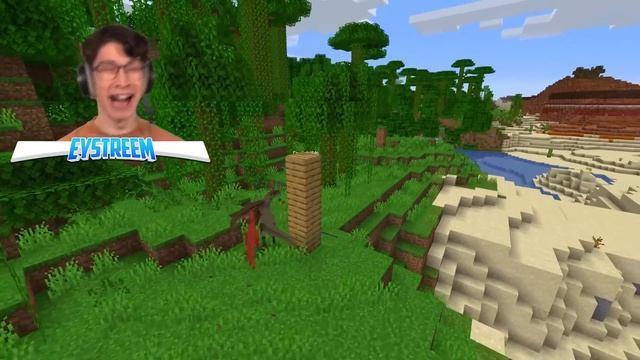 I Fooled My Friend with DINOSAURS in Minecraft смотреть онлайн