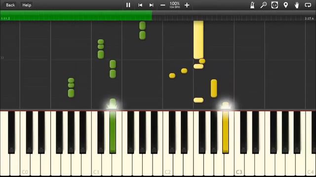 Troll Song - **MEME SONG** [Piano-Synthesia] смотреть онлайн