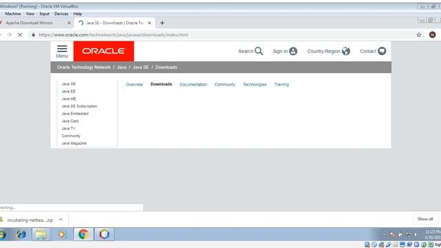 Installing NetBeans IDE And JDK смотреть онлайн
