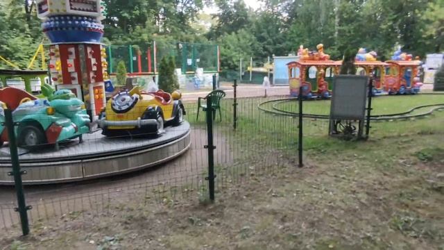 ЦПКиО. (Центральный парк культуры и отдыха). город Королёв. ПРОГУЛКА ПО ПАРКУ. Центр. смотреть онлайн