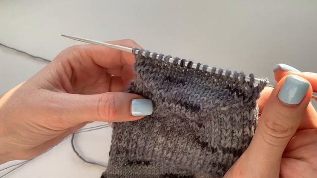 Простые носки спицами смотреть онлайн