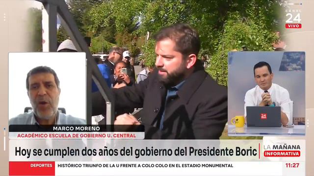 Marco Moreno: "El peor error fueron esos 6 meses que no inició reformas esperando el Plebiscito" смотреть онлайн