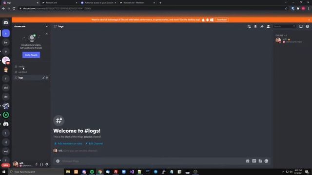 RestoreCord new update! Discord bot to Backup server members смотреть онлайн