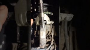 замена опорных подшибников без снятя стойки ,на поло седпн