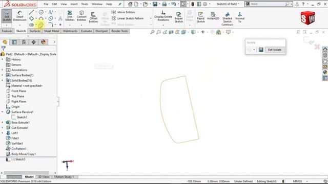How Make Flower Pots Design In Solidwork| Solidworks Tips And Tricks смотреть онлайн