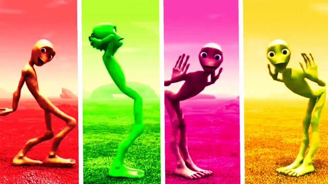 Electronic Dance With Song/ El Chombo Dame Tu Cosita Feat/ Green Alien Dance/Funny Dance With Video