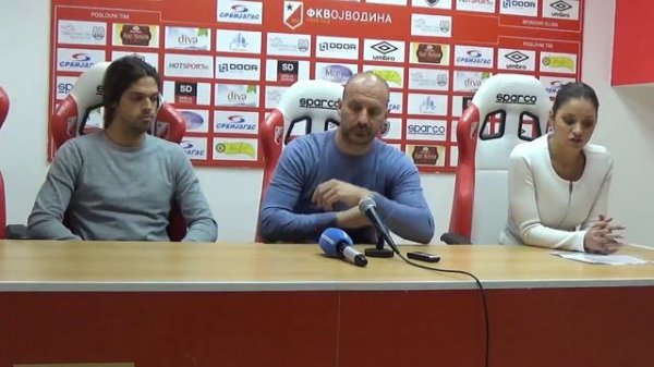 Konferencija za novinare pred meč protiv Napretka (2. 3. 2018)