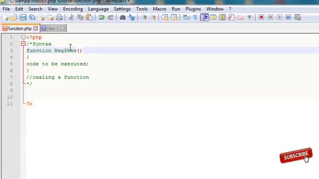 PHP-MySQLi Series 8 || Functions in php смотреть онлайн