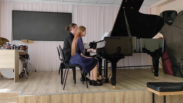 Ф.Бузони Финский напев №2, f-moll/ Исп. Ясырева Наталья и Вадим Блинов смотреть онлайн