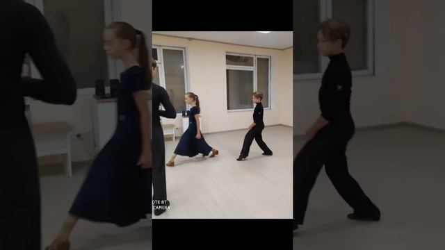 Макс и Анжелика. Венский вальс продолжение отработки техники. смотреть онлайн