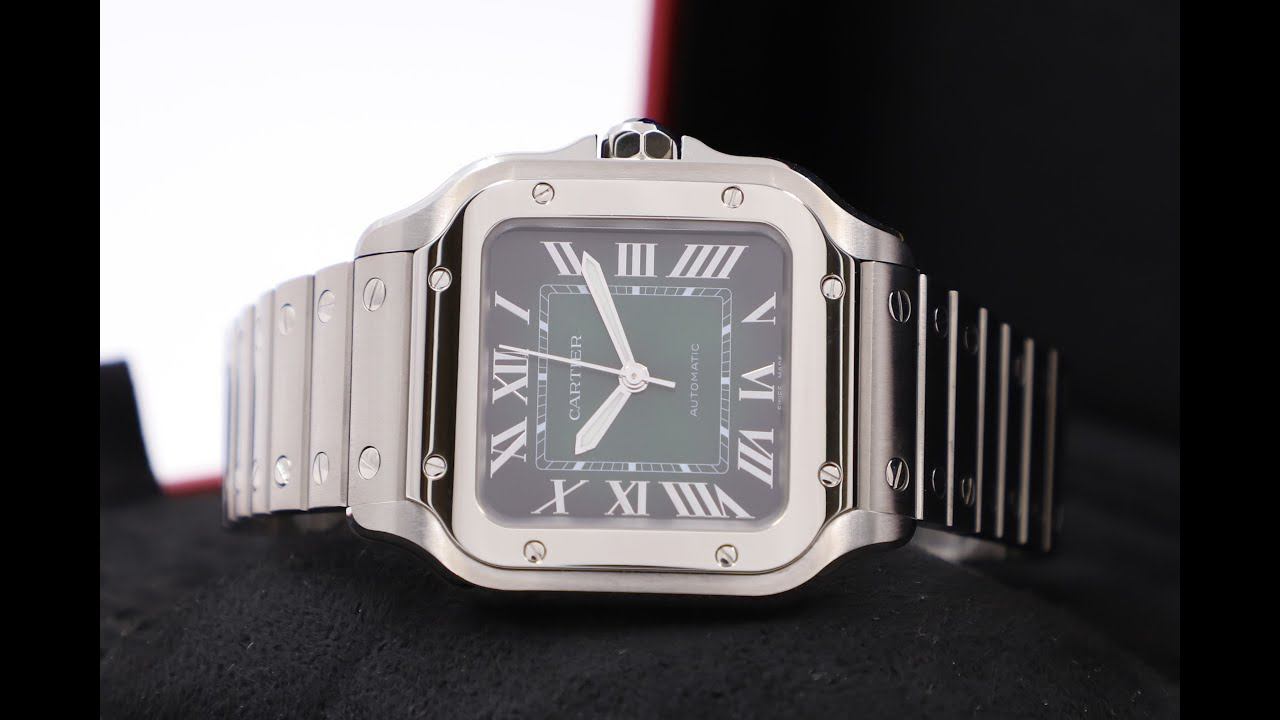 Cartier Santos De Cartier 35,1 mm WSSA0061 смотреть онлайн