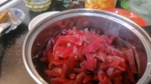 Кубанский борщ  @ Постный