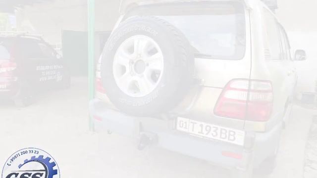 Калитка для запасного колеса для Lend cruiser 100 и Lexus lx470. GSSmaster.uz смотреть онлайн