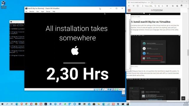 How to Install macOS Big Sur on VirtualBox in Windows 10 смотреть онлайн