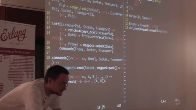 Build custom protocols with Ranch and msgpack смотреть онлайн