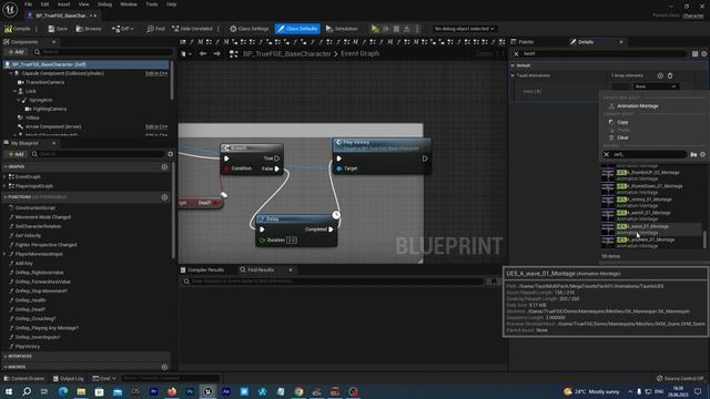 UE5 Fighting Game Tutorial: Taunt & Victory Animations| True Fighting Game Engine for Unreal Engine смотреть онлайн