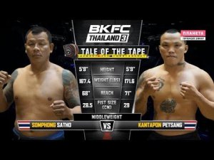 Петсанг против Сато. Нокаут. Bare Knuckle FC