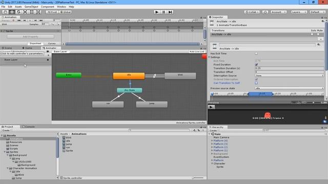 Как просто написать 2D игру-платформер на Unity [GeekBrains] смотреть онлайн