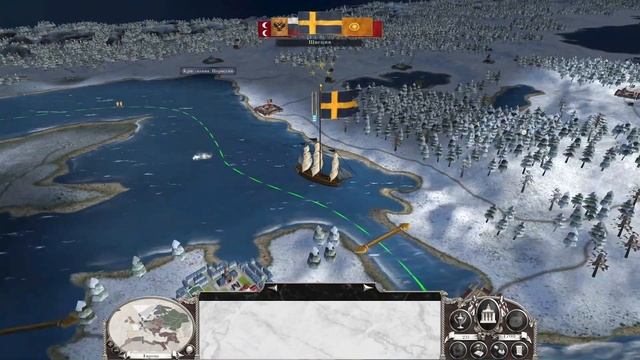 Прохождение Empire Total War Великобритания #1- Замена Пруссии, Война со Швецией, подготовка к войн смотреть онлайн