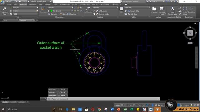 Creating Callouts in AutoCAD - Lesson 46 смотреть онлайн
