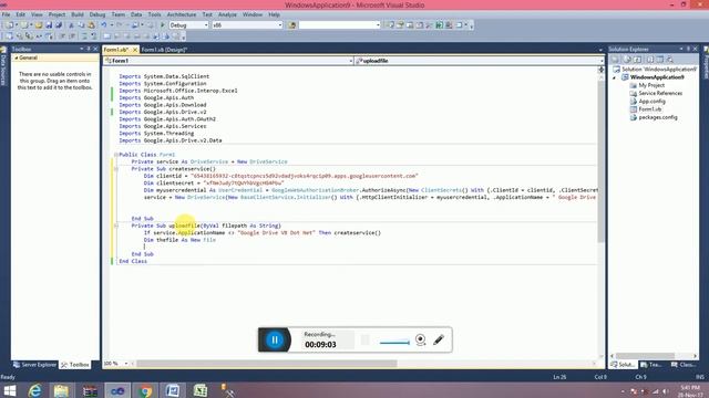 Upload Data in Google Drive Using Vb.net смотреть онлайн
