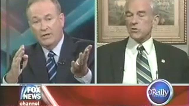 Ron Paul and Bill O'Reilly Duke It Out (09/10/07) смотреть онлайн