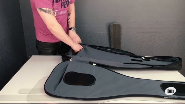 Пластиковые вставки для чехлов BAG&music. Инструкция по установке. смотреть онлайн