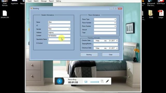 Hostel Management System смотреть онлайн