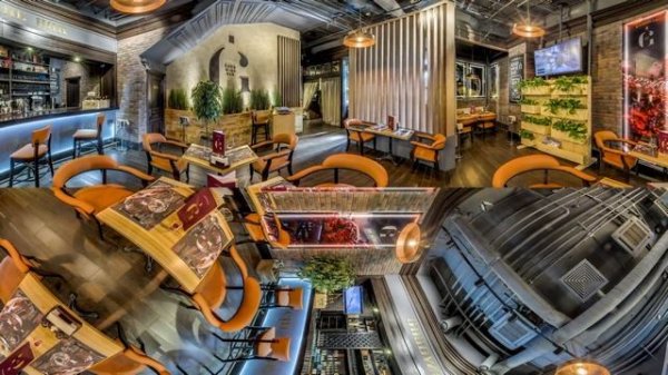 Видео 360 зала «GOODWINE BAR» ресторана GOODMAN на Охотном ряду.