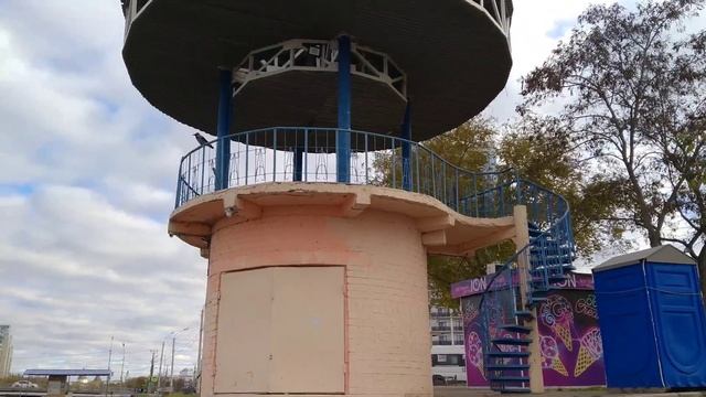 Набережная Приволжского затона (Астрахань). Большая прогулка. смотреть онлайн