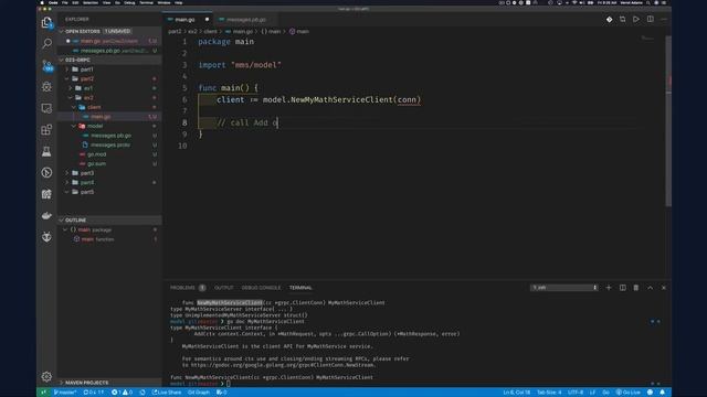 ep23.2 - gRPC Service Basics смотреть онлайн