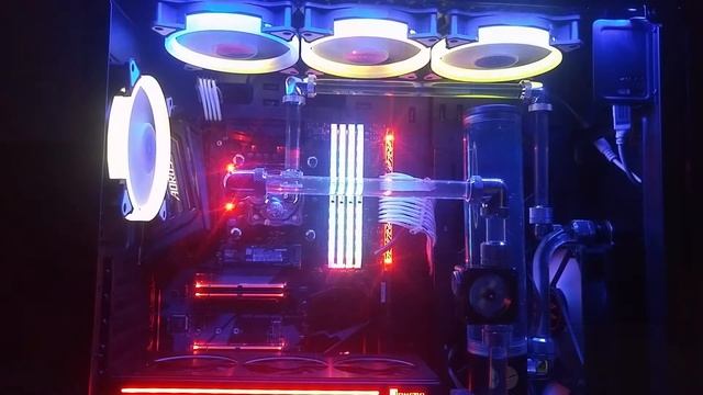 i7 8700k 커스텀 수냉 시스템 (블랙&화이트 컨셉) смотреть онлайн