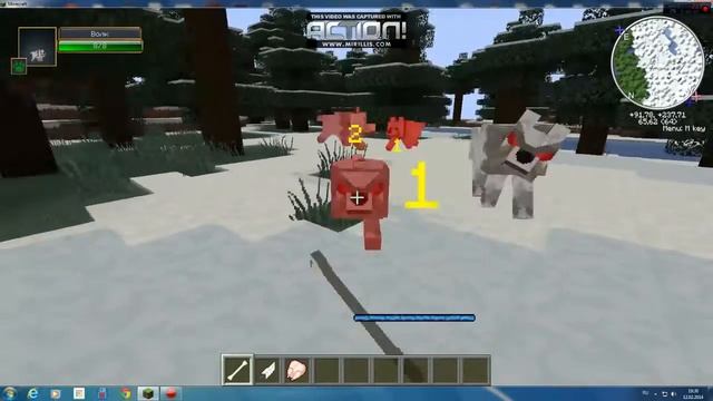 [minecraft] Как приручить волка? смотреть онлайн