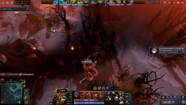 Pudge Offlane Gameplay - Patch 7.26c (Dota 2 Gameplay) смотреть онлайн