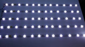 Проверка подсветки Lumens D1GE-400SCA-R3 (B) 40-3535LED-60EA-L (R) телевизора Samsung UE40EH5007K