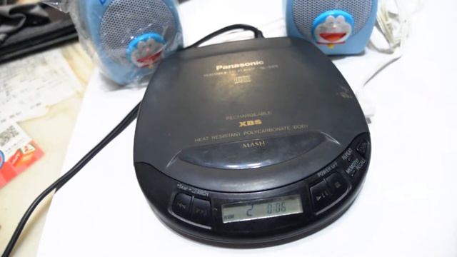 Panasonic PORTABLE CD PLAYER SL-S125 смотреть онлайн