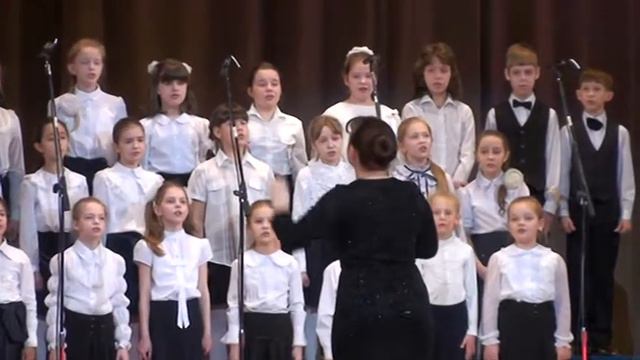 Младший хор инструментальных отделений ДМШ имени Б.А.Чайковского, 15.03.2014 смотреть онлайн