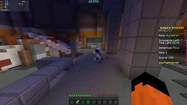 [Minecraft-Murder] #:2 ฆาตกรที่ Lag!! ที่สุด w/Post_Kakza gamemr смотреть онлайн