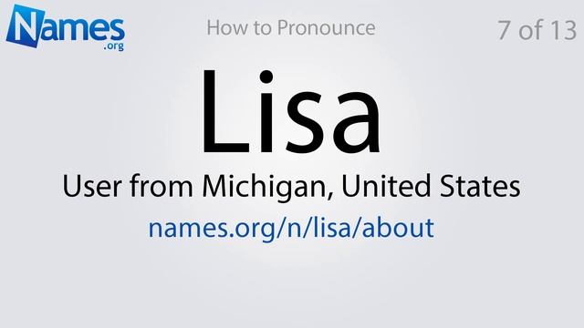 How to Pronounce Lisa смотреть онлайн