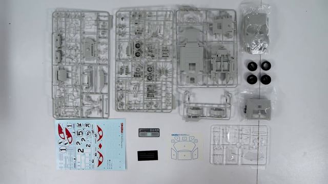 Сборная модель Ford GT40 Mk.II '66. Распаковка смотреть онлайн